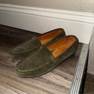 POLO SPORT RALPH LAUREN Olive Suede Loafers